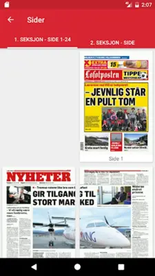 Lofotposten eAvis android App screenshot 10