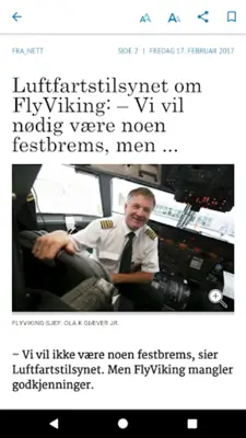 Lofotposten eAvis android App screenshot 11