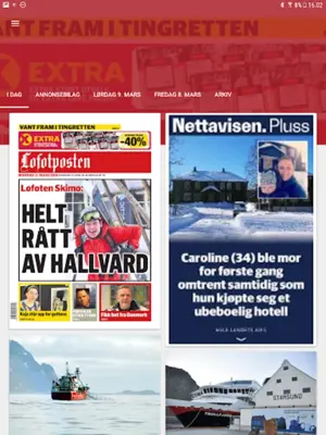 Lofotposten eAvis android App screenshot 8